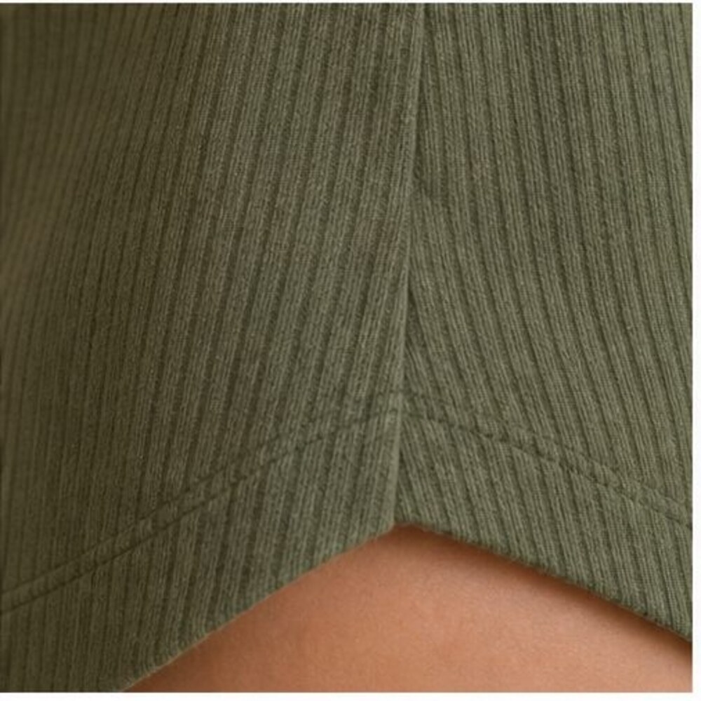 Olive Ruffle Blouse - Picture 6 of 6